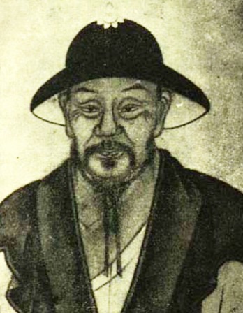 Image of Chinese Song Dynasty poet Mei Yaochen.