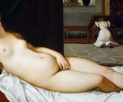 Venus of Urbino, by Titian, 1538.