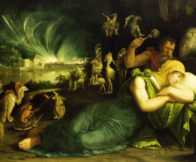 Night, by Battista Dossi, 1544. © bpk Bildagentur / Art Resource, NY. Night, by Battista Dossi, 1544. © bpk Bildagentur / Art Resource, NY.