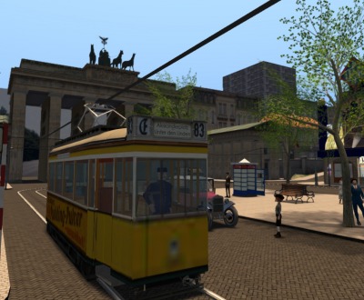 A historical recreation of 1920s Berlin in the virtual online world Second Life by Jo Yardley.