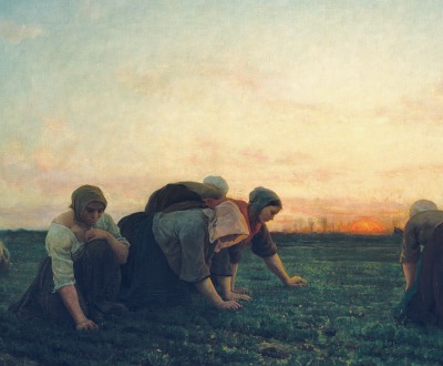 The Weeders, by Jules Breton, 1868.