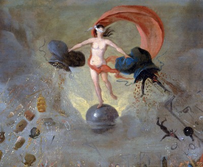 Allegory of Fortune, by Balthazar Nebot, c. 1730.