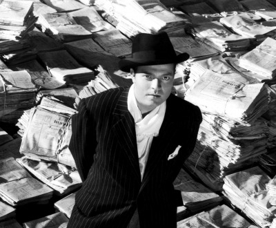 Portrait of Orson Welles for Citizen Kane, 1940.