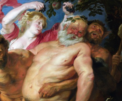 Drunken Silenus supported by Satyrs by Anthony van Dyck.