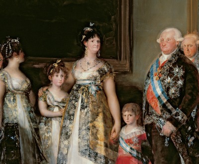 Charles IV and His Family, by Francisco José de Goya y Lucientes, 1800. Prado Museum, Madrid. 