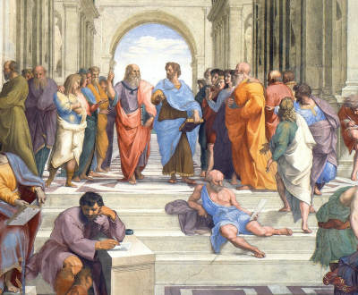 School of Athens, by Raphael, 1505, Apostolic Palace, Vatican City.