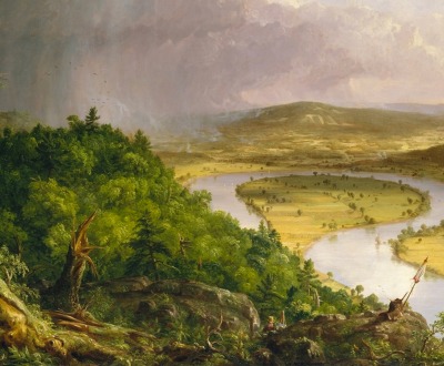 The Oxbow (The Connecticut River near Northampton), by Thomas Cole, 1836.