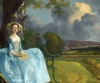 Mr. and Mrs. Andrews, by Thomas Gainsborough, c. 1750. National Gallery, London.