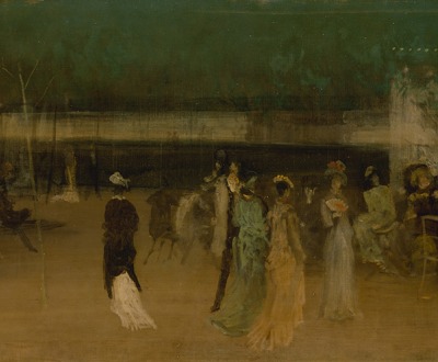 “Cremorne Gardens, No. 2,” by James McNeill Whistler, c. 1870. The Metropolitan Museum of Art, John Stewart Kennedy Fund, 1912. 