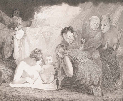 Infant Shakespeare Attended by Nature and the Passions, 1799