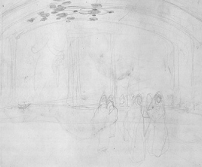Study for “Women Approaching,” by John Singer Sargent, c. 1890. The Metropolitan Museum of Art, Gift of Mrs. Francis Ormond, 1950.