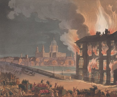 Fire in London