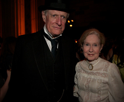 Photograph of Arthur Yorke Allen and Mary Stewart Hammond at the 1870s Decade Ball, 2014.