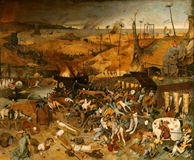 The Triumph of Death (detail), by Pieter Bruegel the Elder, 1562–63. Prado Museum.