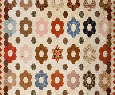 Quilt, Hexagon or Honeycomb pattern