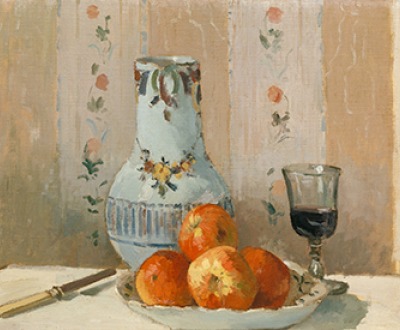 Still Life with Apples and Pitcher
