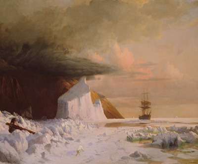 An Arctic Summer: Boring Through the Pack in Melville Bay.