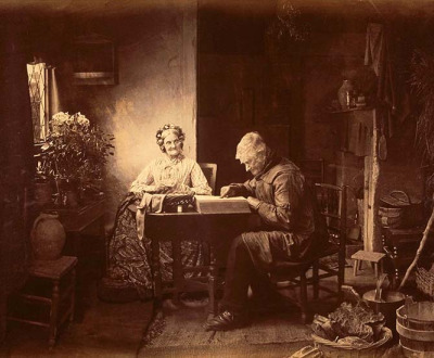 When the Day's Work is Done, by Henry Peach Robinson, 1877.