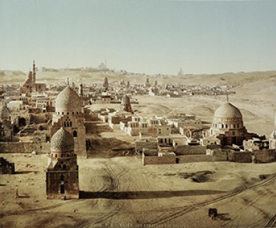 View of the Tombs of the Caliphs, Cairo, 1906. Digital image courtesy of the Getty’s Open Content Program.