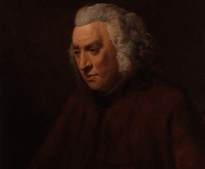 Samuel Johnson, by John Opie. National Portrait Gallery, London.