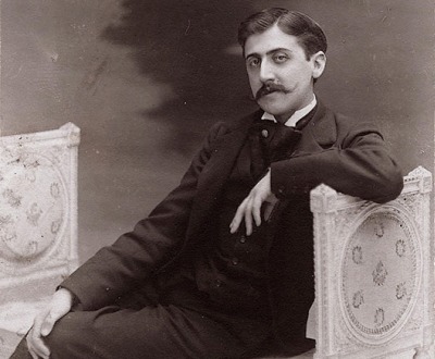 Postcard of Marcel Proust, by Otto Wegener, c. 1895.