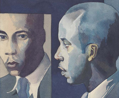 Self-Portrait, by Samuel Joseph Brown Jr., c. 1941. 