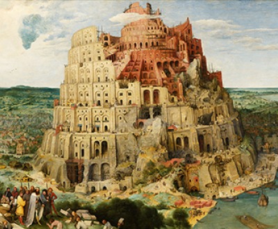 The Tower of Babel, by Pieter Bruegel the Elder, 1563.