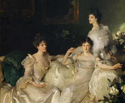 “The Wyndham Sisters: Lady Elcho, Mrs. Adeane, and Mrs. Tennant,” by John Singer Sargent, 1899. The Metropolitan Museum of Art, Catharine Lorillard Wolfe Collection, Wolfe Fund, 1927.