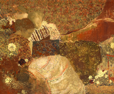 The Album (detail), by Édouard Vuillard, 1895. The Metropolitan Museum of Art.