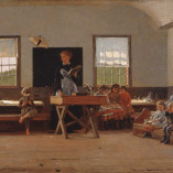 The Country School, by Winslow Homer, 1871.