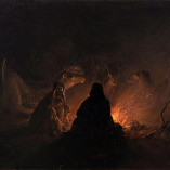 Bedouins in Camp at Night. Cooper Hewitt, Smithsonian Design Museum.
