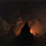 Bedouins in Camp at Night. Cooper Hewitt, Smithsonian Design Museum.
