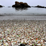 Glass Beach in Fort Bragg, California, 2015. Photograph by Gustavo Gerdel.