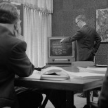 Photograph of “Video Typewriter” by Thomas J. O'Halloran, 1964.