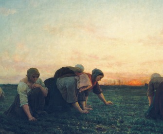 The Weeders, by Jules Breton, 1868.