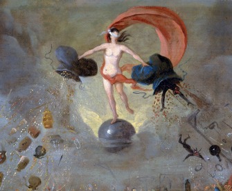 Allegory of Fortune, by Balthazar Nebot, c. 1730. Allegory of Fortune, by Balthazar Nebot, c. 1730.