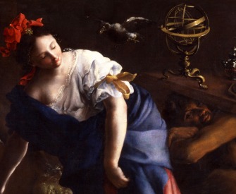 The Sorceress by Bartolomeo Guidobono.