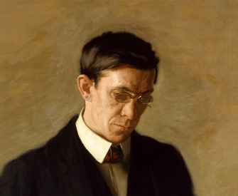 The Thinker: Portrait of Louis N. Kenton, by Thomas Eakins, 1900.