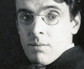 William Butler Yeats, photograph by Alice Broughton.