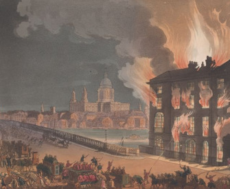 Fire in London