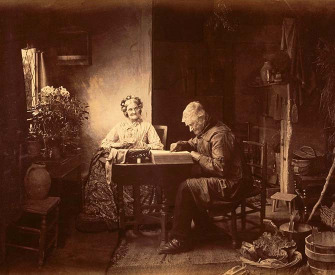 When the Day's Work is Done, by Henry Peach Robinson, 1877.