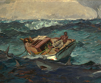 The Gulf Stream, by Winslow Homer, 1899.
