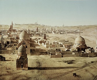 View of the Tombs of the Caliphs, Cairo, 1906. Digital image courtesy of the Getty’s Open Content Program.