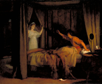 Speak! Speak!, by Sir John Everett Millais, 1895. Photo © Tate (CC BY-NC-ND 3.0). Speak! Speak!, by Sir John Everett Millais, 1895. Photo © Tate (CC BY-NC-ND 3.0).