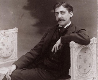 Postcard of Marcel Proust, by Otto Wegener, c. 1895.