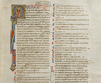 From Ptolemy’s The Almagest, translated from the Arabic by Gerard of Cremona, 1200. State Library Victoria. From Ptolemy’s The Almagest, translated from the Arabic by Gerard of Cremona, 1200. State Library Victoria.