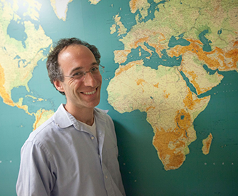 David Reich. Photograph by Kris Snibbe / Harvard University.