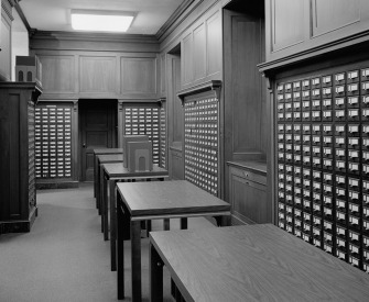 U.S. Department of the Interior, First Floor, Wing 1100 West, Library, Card Index Alcove.