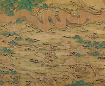 Ten Thousand Miles along the Yellow River (detail), by an unidentified Chinese artist, 1690–1722. The Metropolitan Museum of Art.