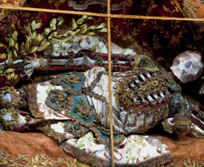 Saint Dioskorus in Wald, Germany. c. 1701. All photographs by Paul Koudounaris.